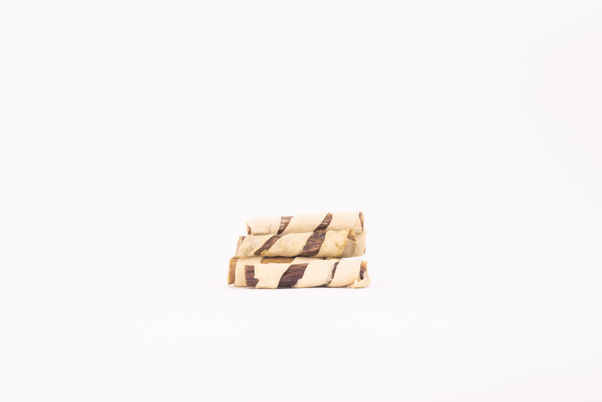 Beef Hide with Gullet Spiral 12.5cm / 25 pcs / 1000g - Image 2