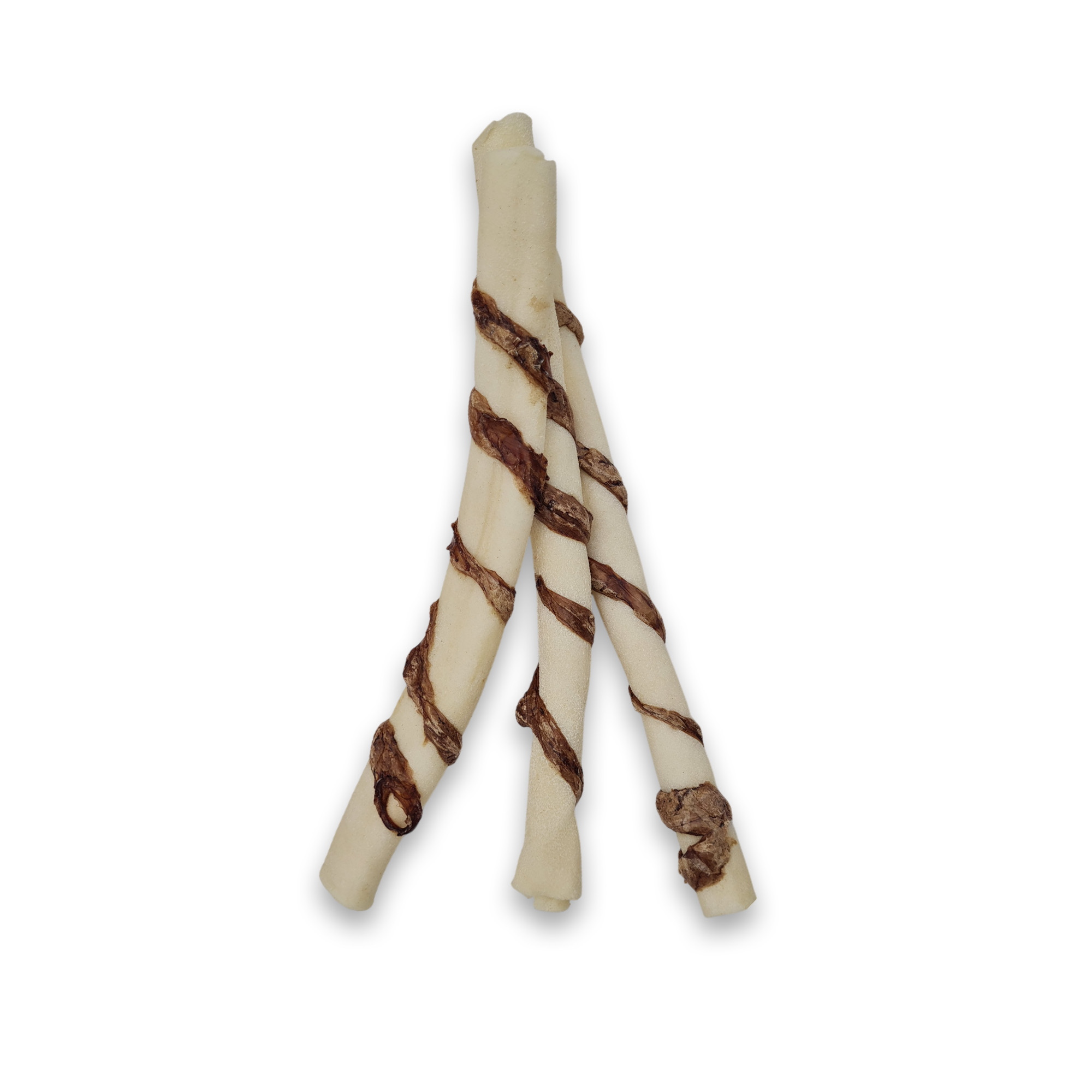 RAWHIDE ROLL SLIM WITH LUNG 26,5 CM - 12 pcs / 450g - Image 2