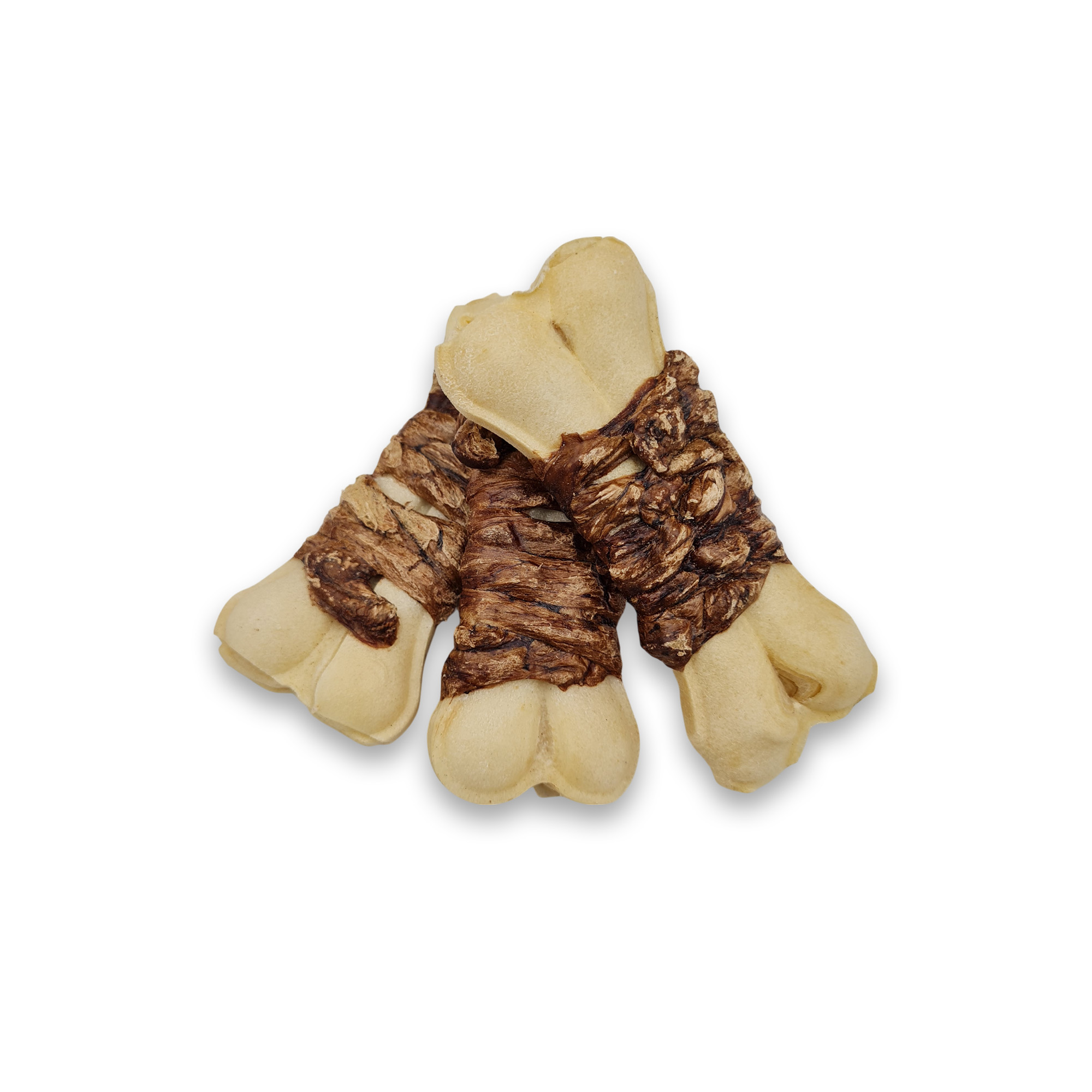 PRESSED BONE WITH LUNG 11.5 CM - 12 pcs / 470g - Afbeelding 2