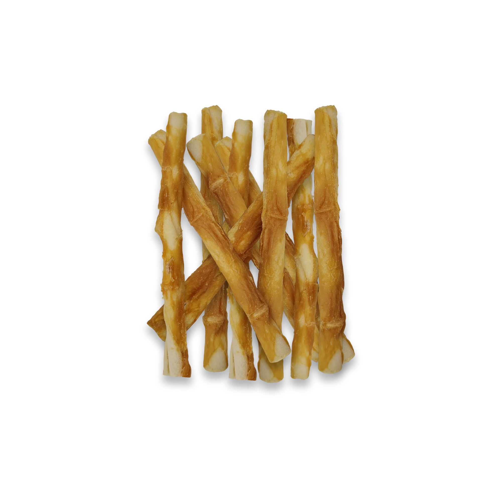 RAWHIDE TWIST WITH CHICKEN 12.5 CM - 10 pcs / 100g – Bild 2